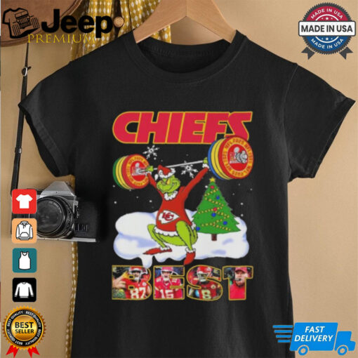 Official Santa Grinch Kansas Chiefs NFL 2025 Best Christmas Shirt