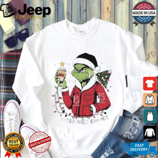 Official Santa Grinch UNLV Rebels Is This jolly Enough Merry Christmas shirt