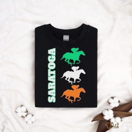 Official Saratoga Springs Upstate New York Horse Racing Shirt