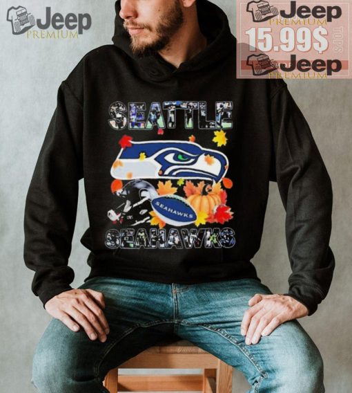 Official Seattle Seahawks Autumn Tis The Season Fan shirt