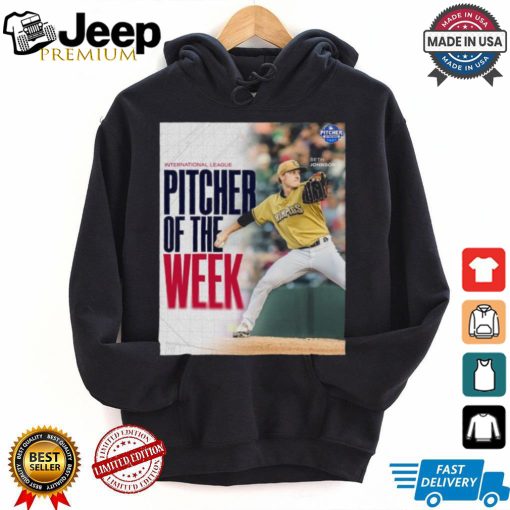 Official Seth Johnson International League Pitcher Of The Week shirt