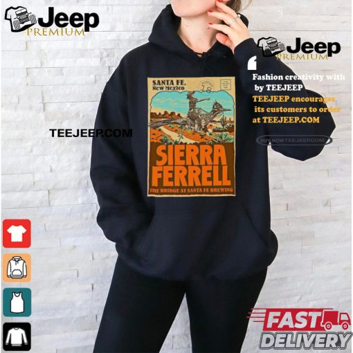 Official Sierra Ferrell August 18 2024 Santa Fe, NM Tour Poster Shirt