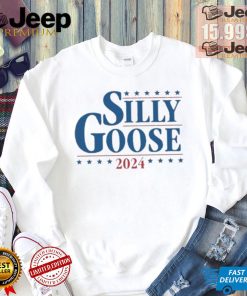 Official Silly Goose 2024 white t shirt