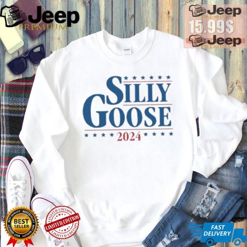 Official Silly Goose 2024 white t shirt