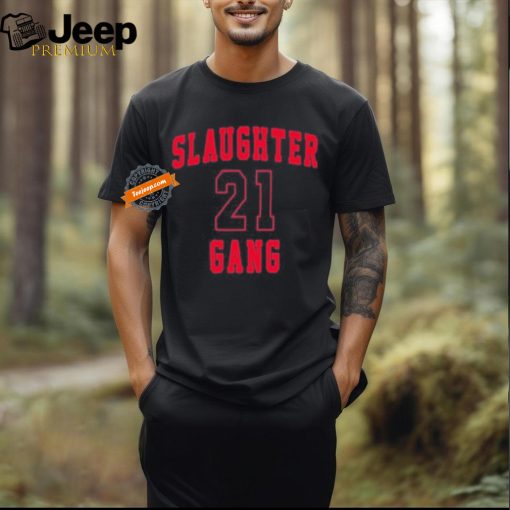 Official Slaughter 21 Gang X Corteiz Shirt