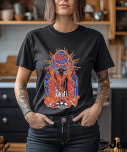 Official Slayer Merch Store Goatgod Stained Glass T Shirt