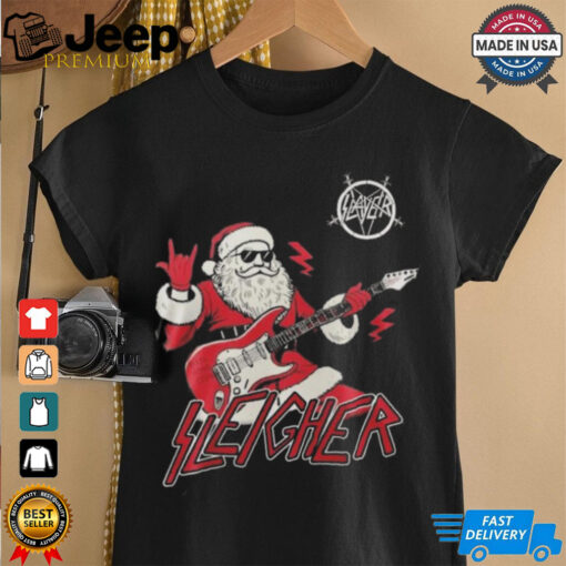 Official Sleigher Powered By Metal Music 2024 Christmas Shirt