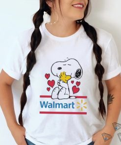 Official Snoopy And Woodstock Loves Walmart Logo Shirt