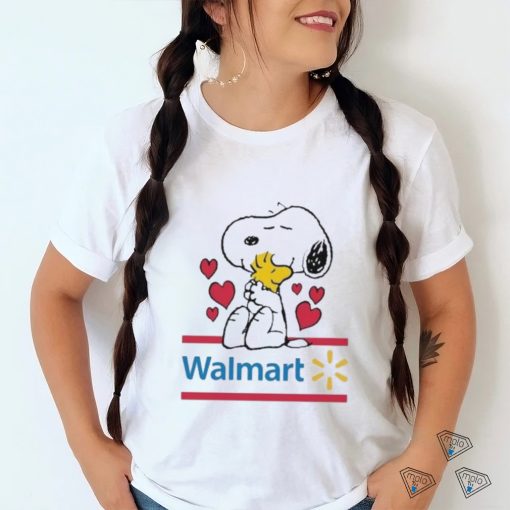 Official Snoopy And Woodstock Loves Walmart Logo Shirt