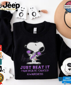 Official Snoopy Be Strong Courageous Pancreatic Cancer Awareness 2024 Shirt