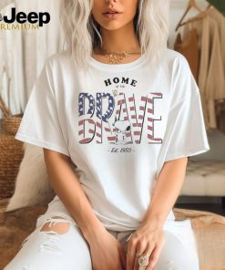 Official Snoopy Home Of The Brave Shirt