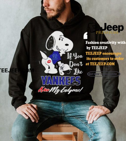 Official Snoopy New York Yankees For MLB Fans T Shirt