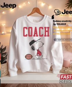 Official Snoopy Peanuts x Ohio State World Famous Football Coach t shirt