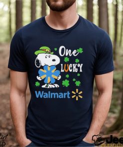 Official Snoopy one Lucky Walmart Shirt