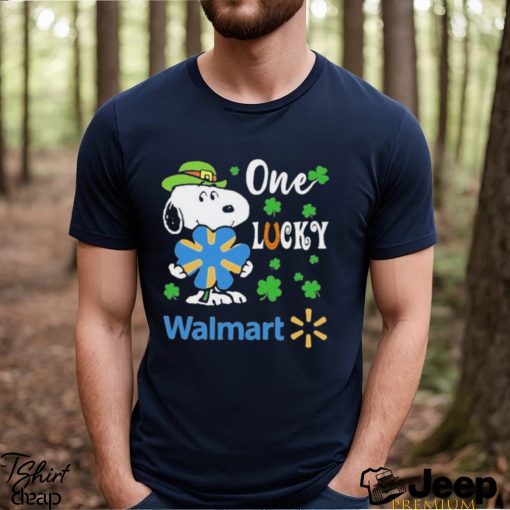 Official Snoopy one Lucky Walmart Shirt