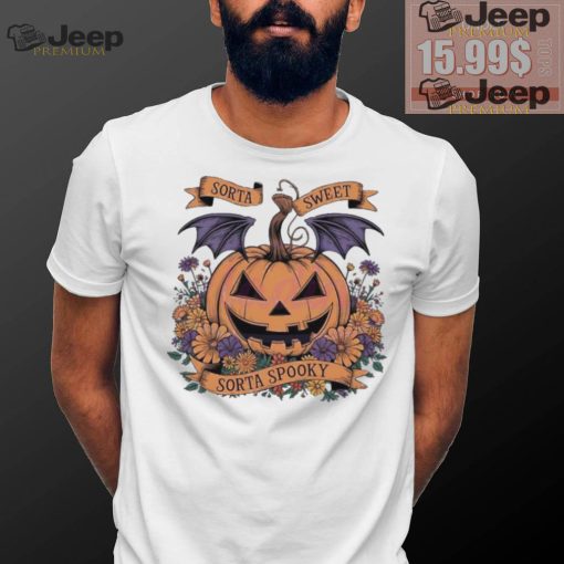 Official Sorta sweet sorta spooky halloween pumpkin shirt