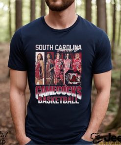 Official South Carolina Gamecocks 2024 Women’s Basketball Starting 5 Shirt