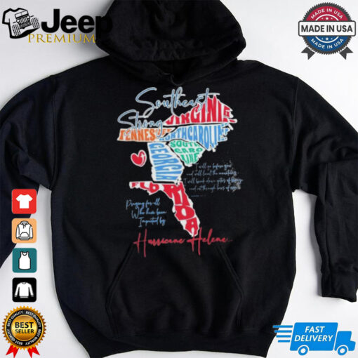 Official Southeast, Appalachia Hurricane Helene Strong shirt