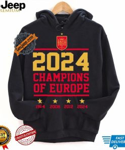 Official Spain Champions Of Europe Shirt Spain Euro 2024 Champions Shirt