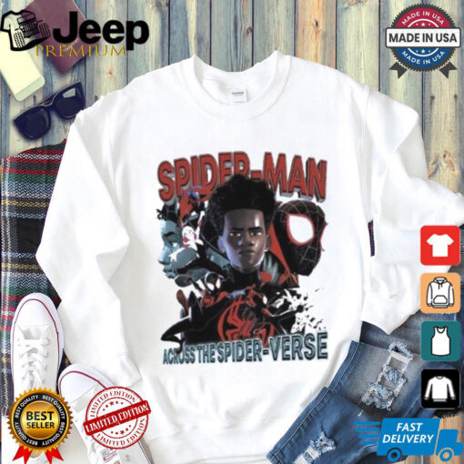 Official Spider man Across The Spider verse T shirt