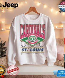 Official St. Louis Cardinals White Straight Shot 47 Franklin Fashion Shirt