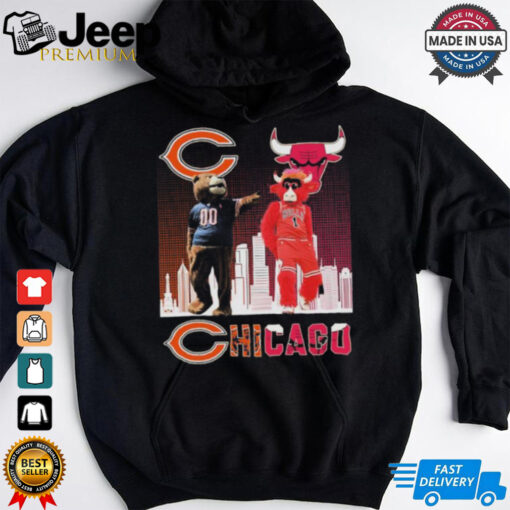 Official Staley Da Bear X Benny Mascot Chicago Sport Teams Shirt