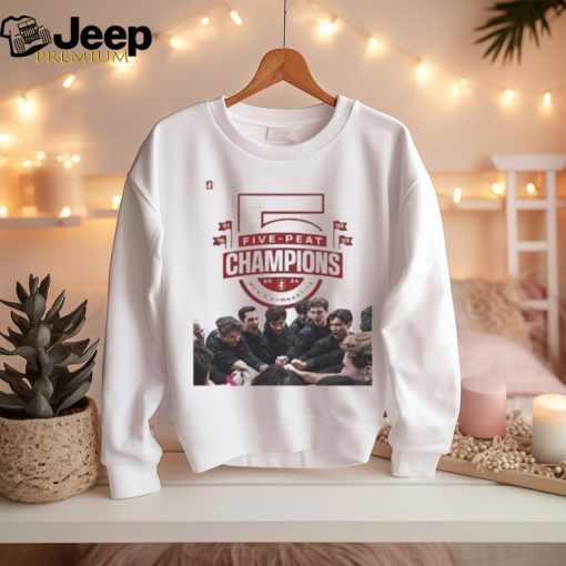 Official Stanford cardinal five peat complete champions 2024 men’s gymnastics T shirt