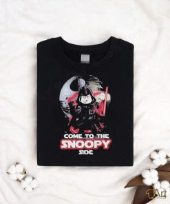 Official Star Wars Come To The Snoopy Side T Shirt