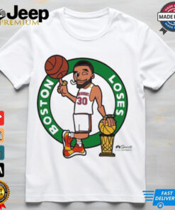 Official Stephen Curry Golden State Warriors Boston Loses Cartoon t shirt