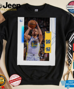 Official Stephen Curry Golden State Warriors Halftime in Salt Lake City 56 gsw 42 uta Poster t shirt