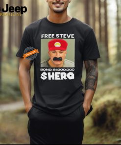 Official Steve Will Do It Free The $Hero Shirt