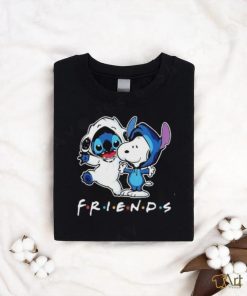 Official Stitch And Snoopy Peanuts Best Friends For Life Disney Fan T Shirt