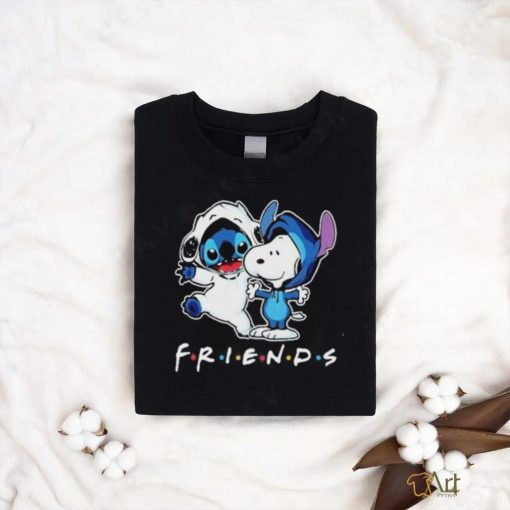 Official Stitch And Snoopy Peanuts Best Friends For Life Disney Fan T Shirt