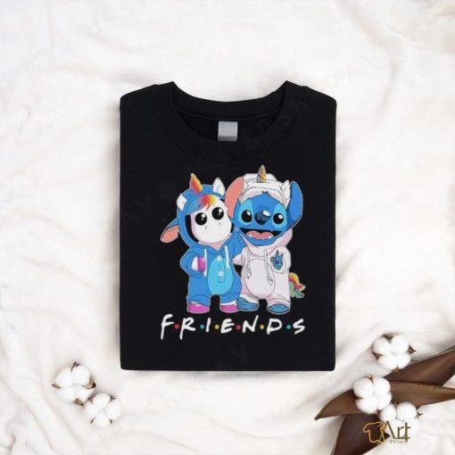 Official Stitch And Unicorn Best Friends For Life Disney Fan T Shirt