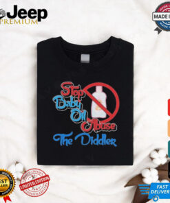 Official Stop Baby Oil Diddy Diddler Shirt