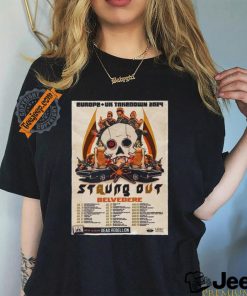 Official Strung Out Belvedere Europe UK Take Down Tour 2024 shirt