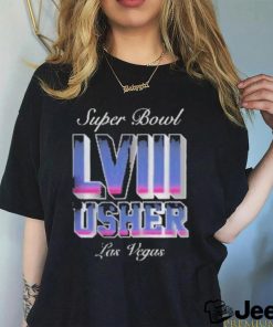 Official Super bowl lviiI usher 777 las vegas T shirt