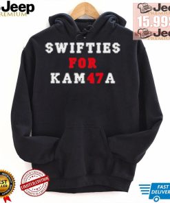 Official Swifties For Kam47a Shirt