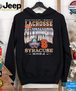 Official Syracuse Lacrosse 2024 NCAA Division I Women’s Championship T Shirt