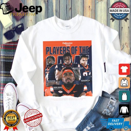 Official Syracuse Orange Defensive Line Players Of The Game Fadil Diggs, Maraad Watson Poster t shirt