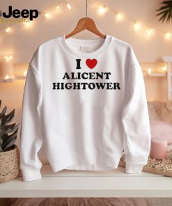 Official Tabogens I Love Alicent Hightower t shirt