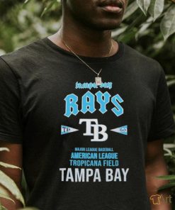 Official Tampa Bay Rays American League Tropicana Field City Tour 2024 T shirt