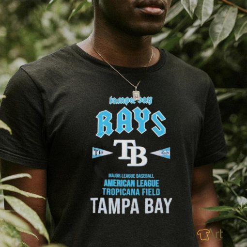 Official Tampa Bay Rays American League Tropicana Field City Tour 2024 T shirt