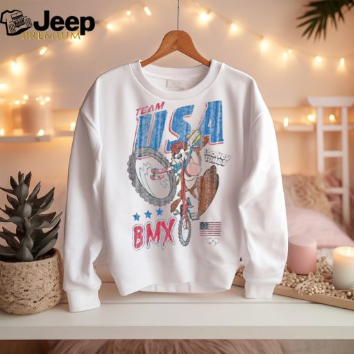 Official Tasmanian Devil Team USA Looney Tunes Youth BMX T Shirt