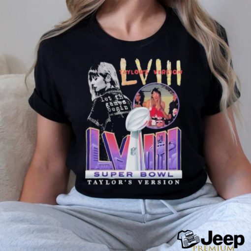 Official Taylor’s Version Super Bowl LVIII Shirt