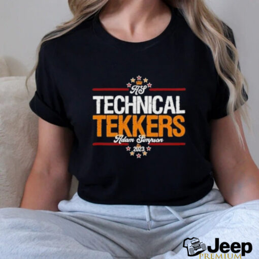 Official Technical Tekkers Adam Simpson Shirt