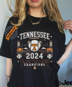 Official Tennessee Baseball 2024 College World Series Champions t shirt