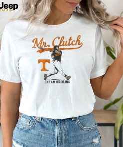 Official Tennessee Baseball Dylan Dreiling Mr. Clutch Shirt
