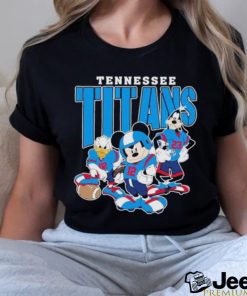 Official Tennessee Titans Mickey Donald Duck And Goofy Football Team 2024 T shirt