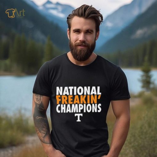 Official Tennessee Volunteers 2024 CWS National Freakin Champions shirt